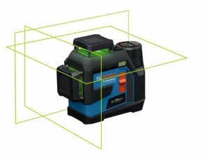 BOSCH LASER PŁASZCZYZNOWY GLL 12V-100-33 CG ZIELONY +UCHWYT LB 10 +ADAPTER AA 1 0601065400
